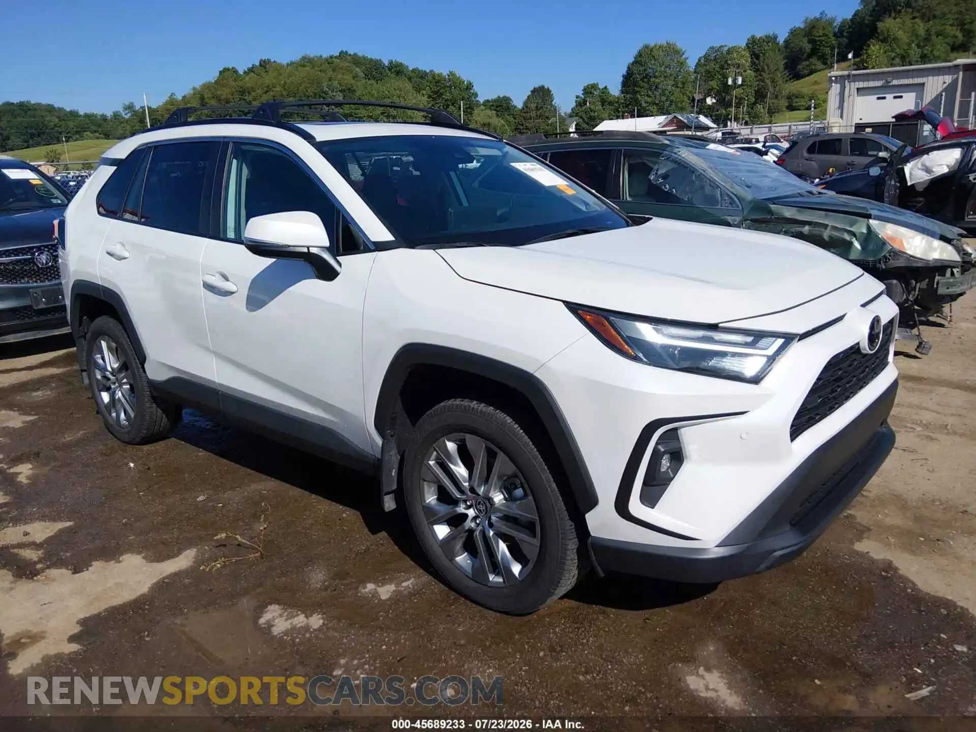 1 Photograph of a damaged car 2T3A1RFV5SW552343 TOYOTA RAV4 2025