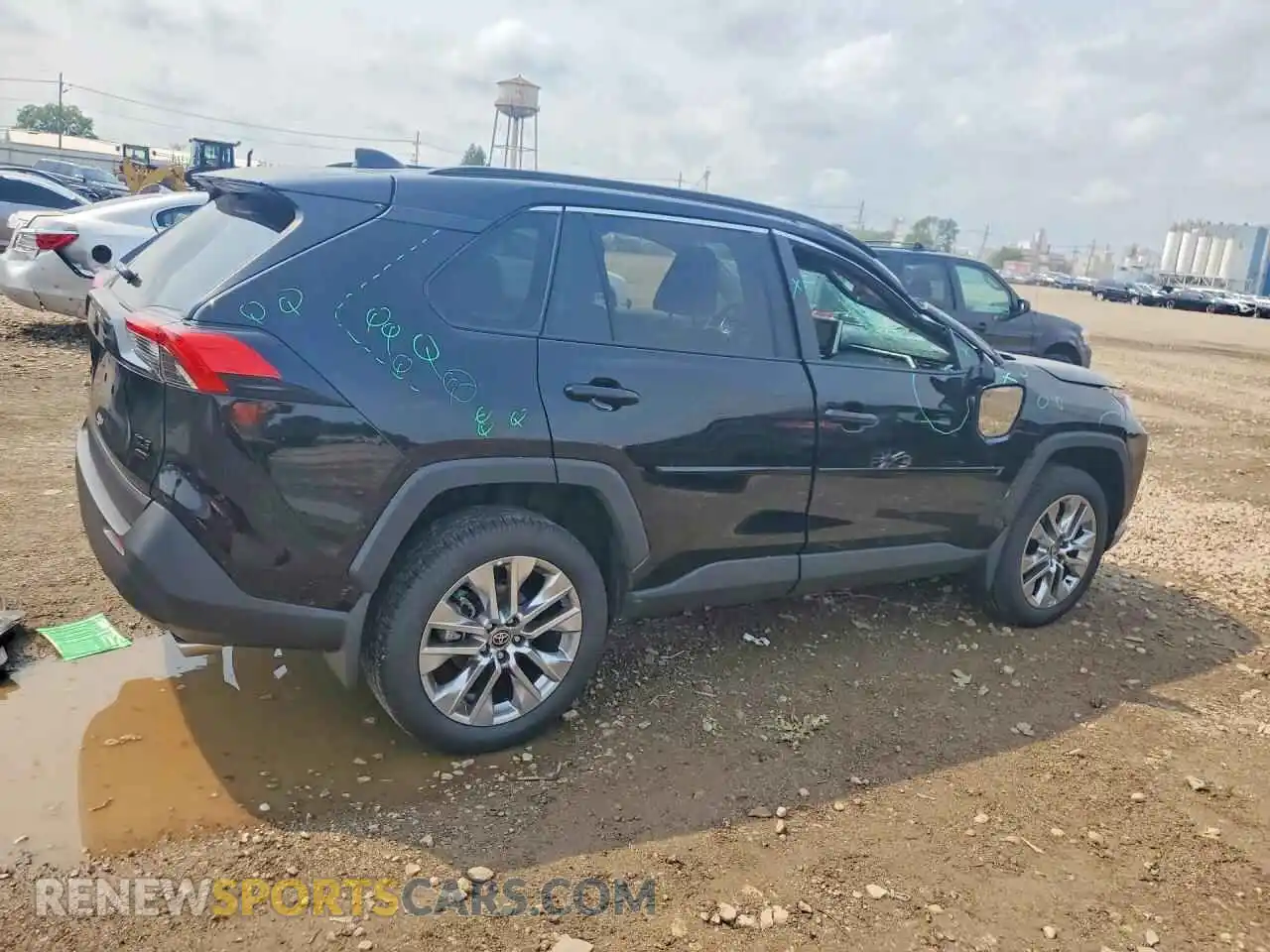 3 fotografías del automóvil dañado 2T3A1RFV5SW629308 TOYOTA RAV4 2025
