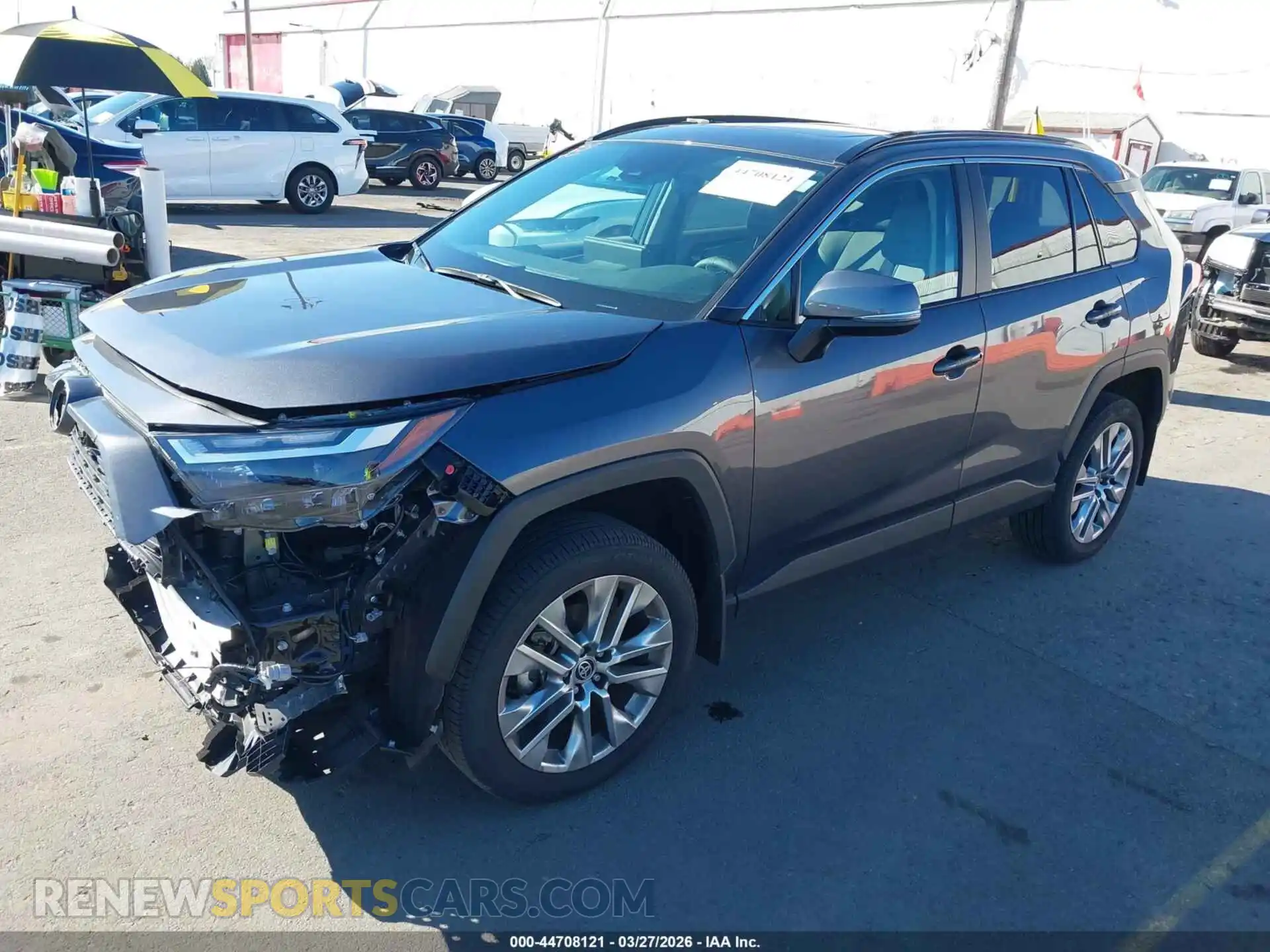 2 Photograph of a damaged car 2T3A1RFV7SC525047 TOYOTA RAV4 2025