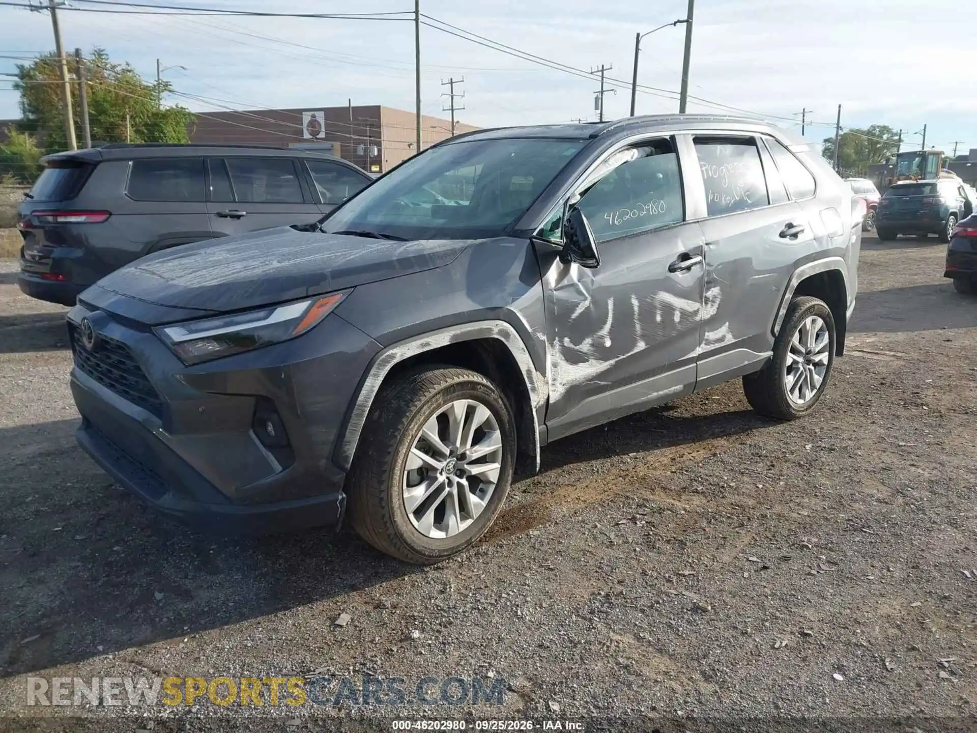 2 Photograph of a damaged car 2T3A1RFV7SW581620 TOYOTA RAV4 2025