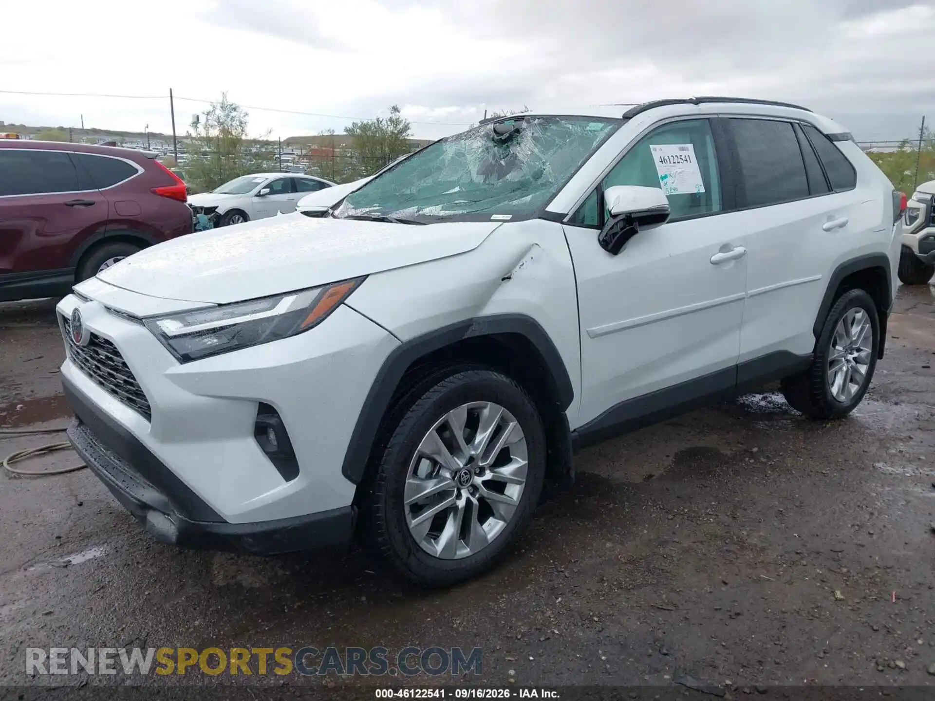 2 Photograph of a damaged car 2T3A1RFV7SW636499 TOYOTA RAV4 2025