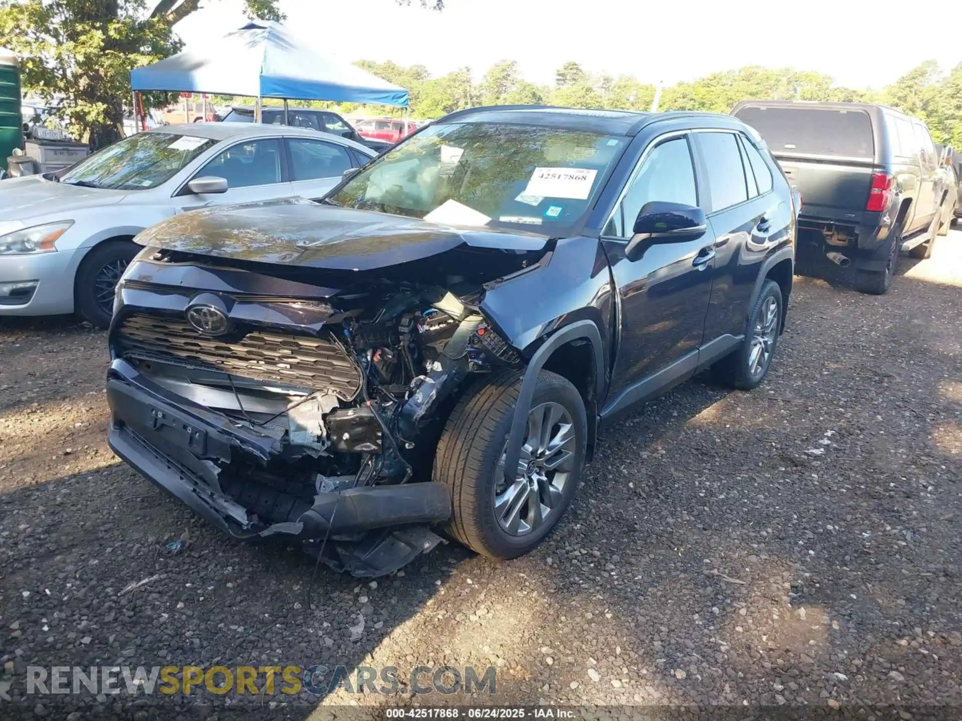 2 Photograph of a damaged car 2T3A1RFV8SW498844 TOYOTA RAV4 2025