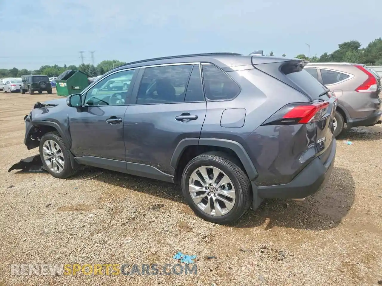 2 fotografías del automóvil dañado 2T3A1RFV8SW540817 TOYOTA RAV4 2025
