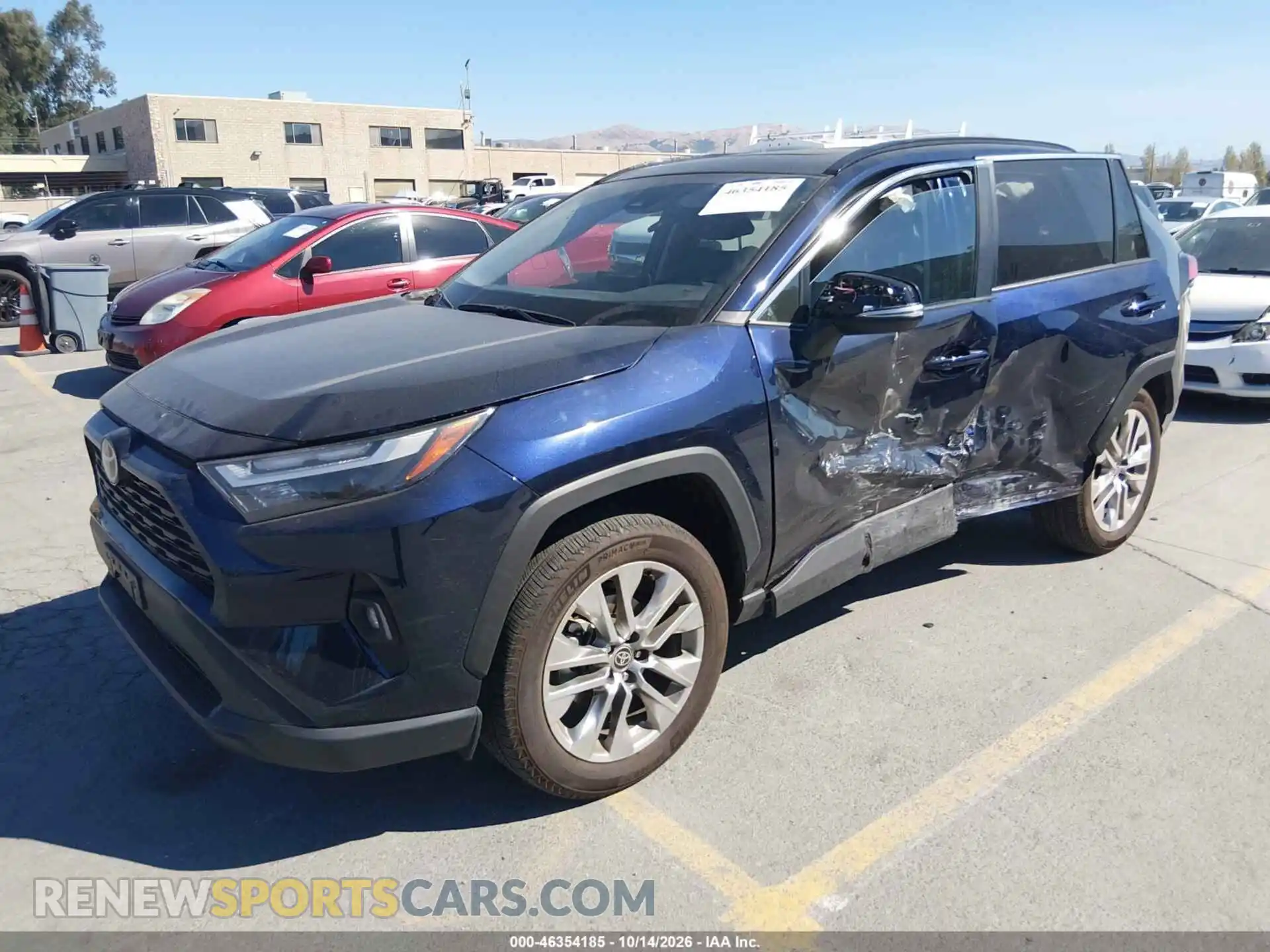 2 Photograph of a damaged car 2T3A1RFV9SW581277 TOYOTA RAV4 2025
