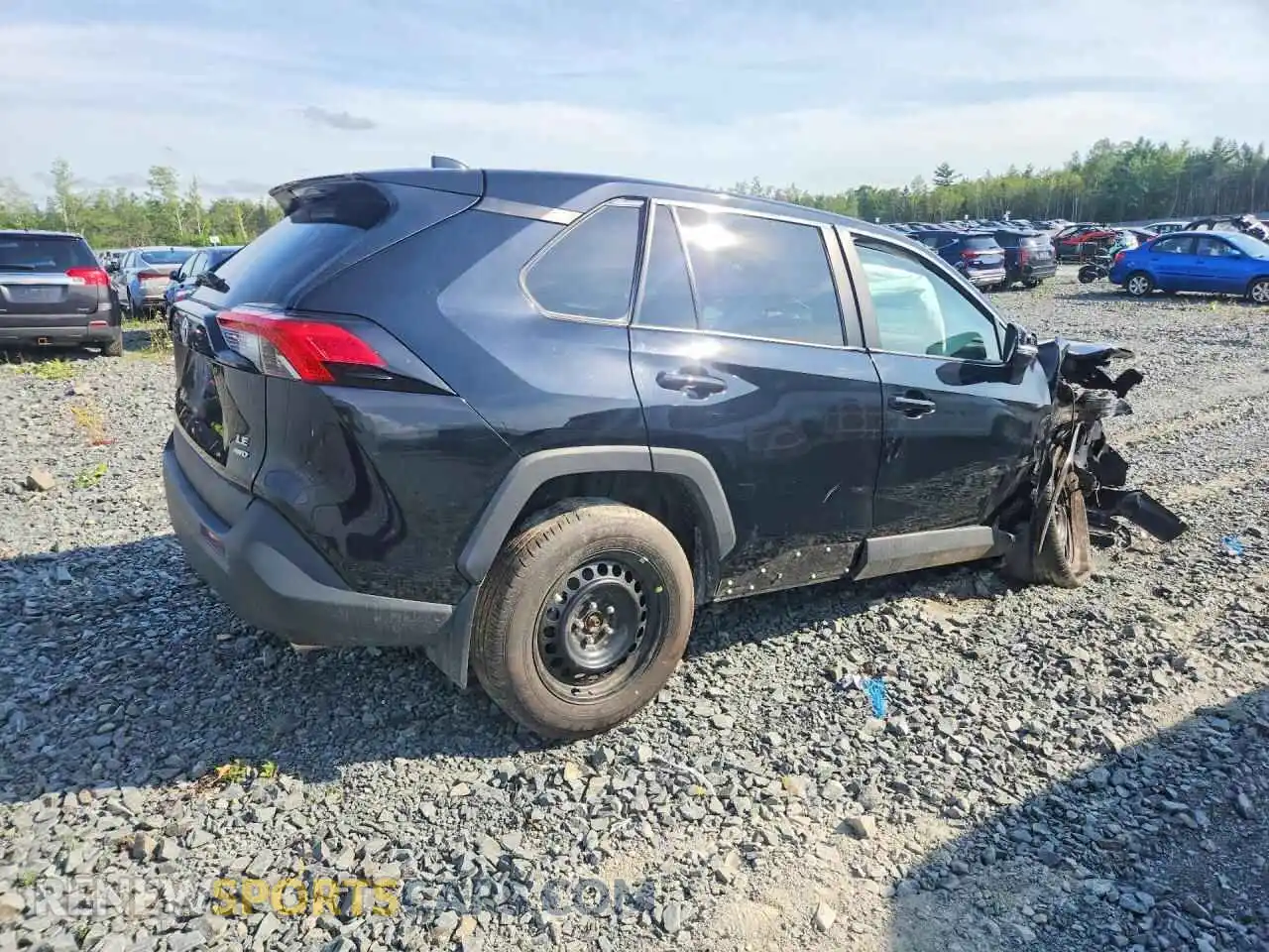 3 Фотография поврежденного автомобиля 2T3B1RFV4SC563842 TOYOTA RAV4 2025