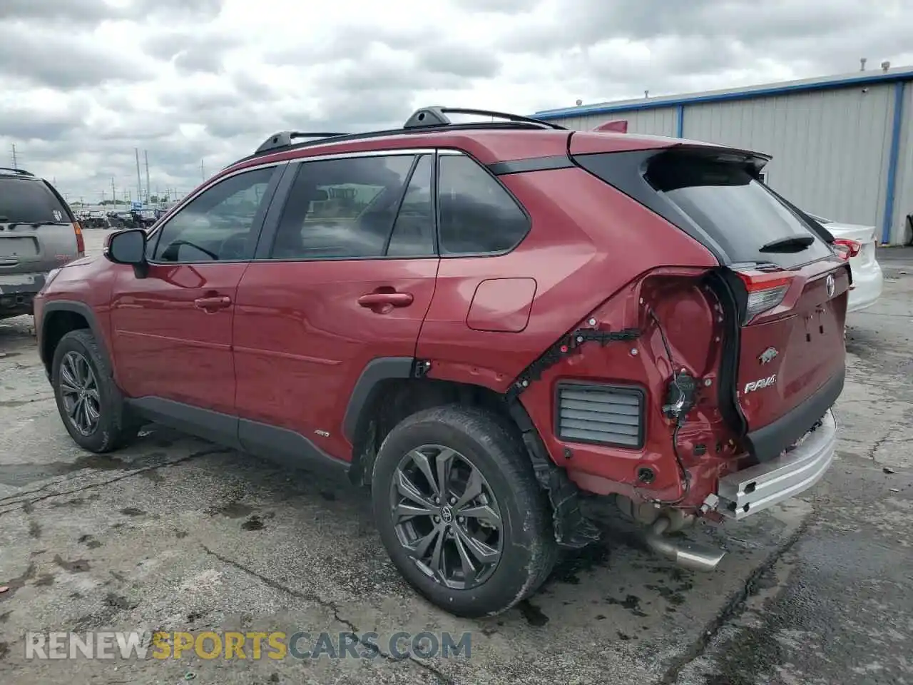 2 fotografías del automóvil dañado 2T3B6RFV0SW084219 TOYOTA RAV4 2025