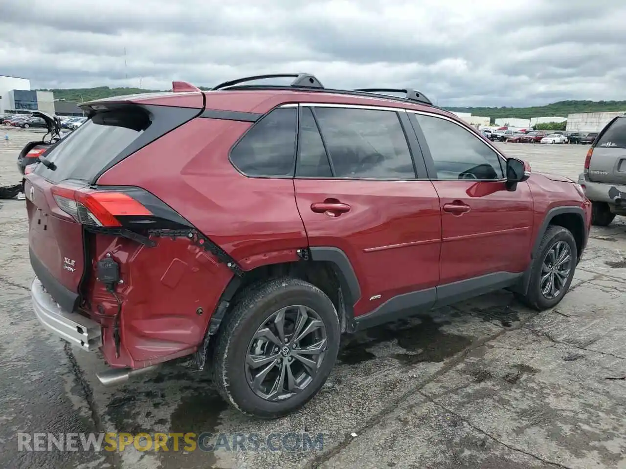 3 fotografías del automóvil dañado 2T3B6RFV0SW084219 TOYOTA RAV4 2025