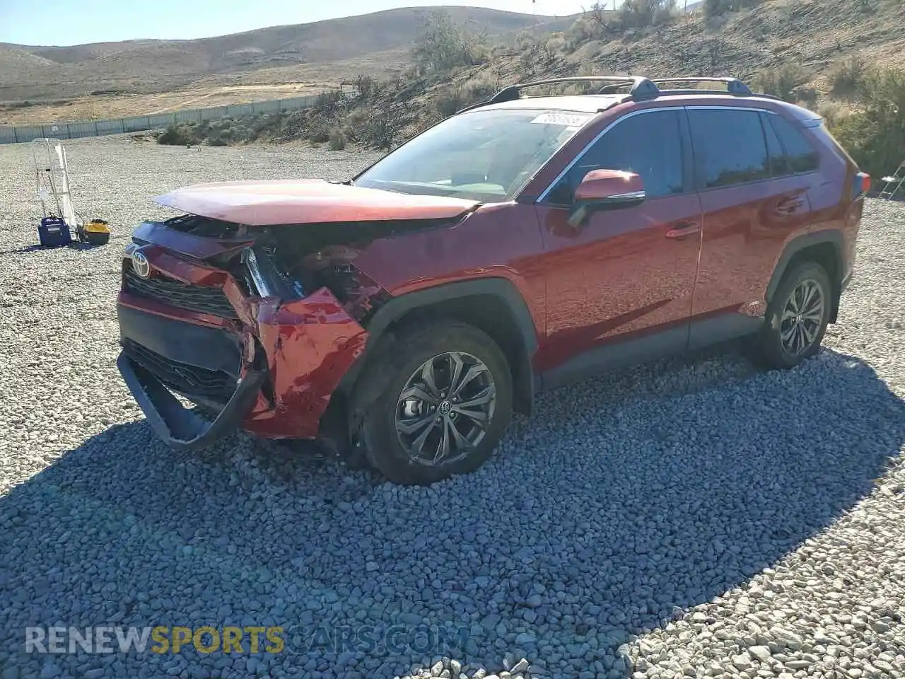 1 Photograph of a damaged car 2T3B6RFV7SW089031 TOYOTA RAV4 2025