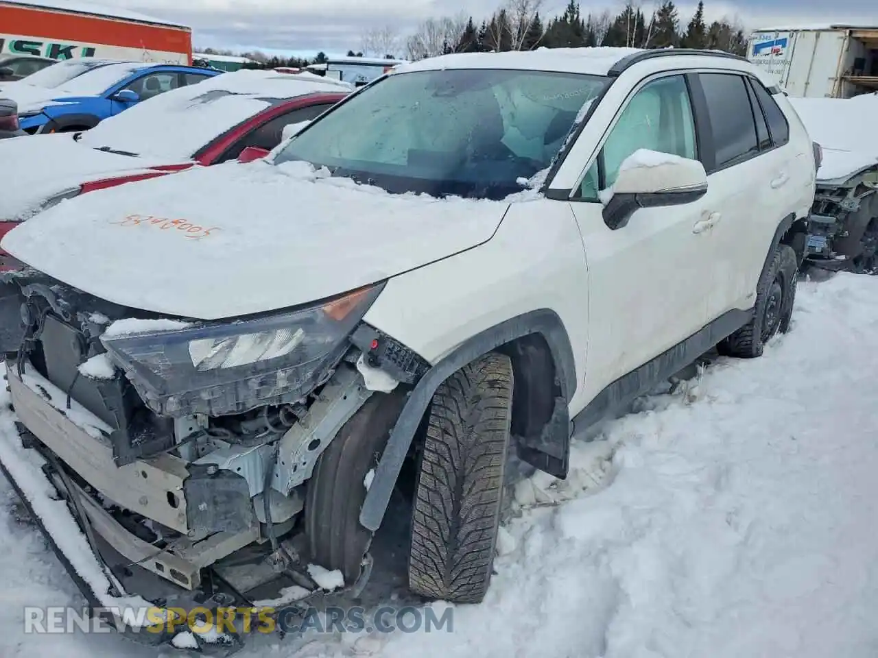 1 Photograph of a damaged car 2T3BWRFV1SW287409 TOYOTA RAV4 2025