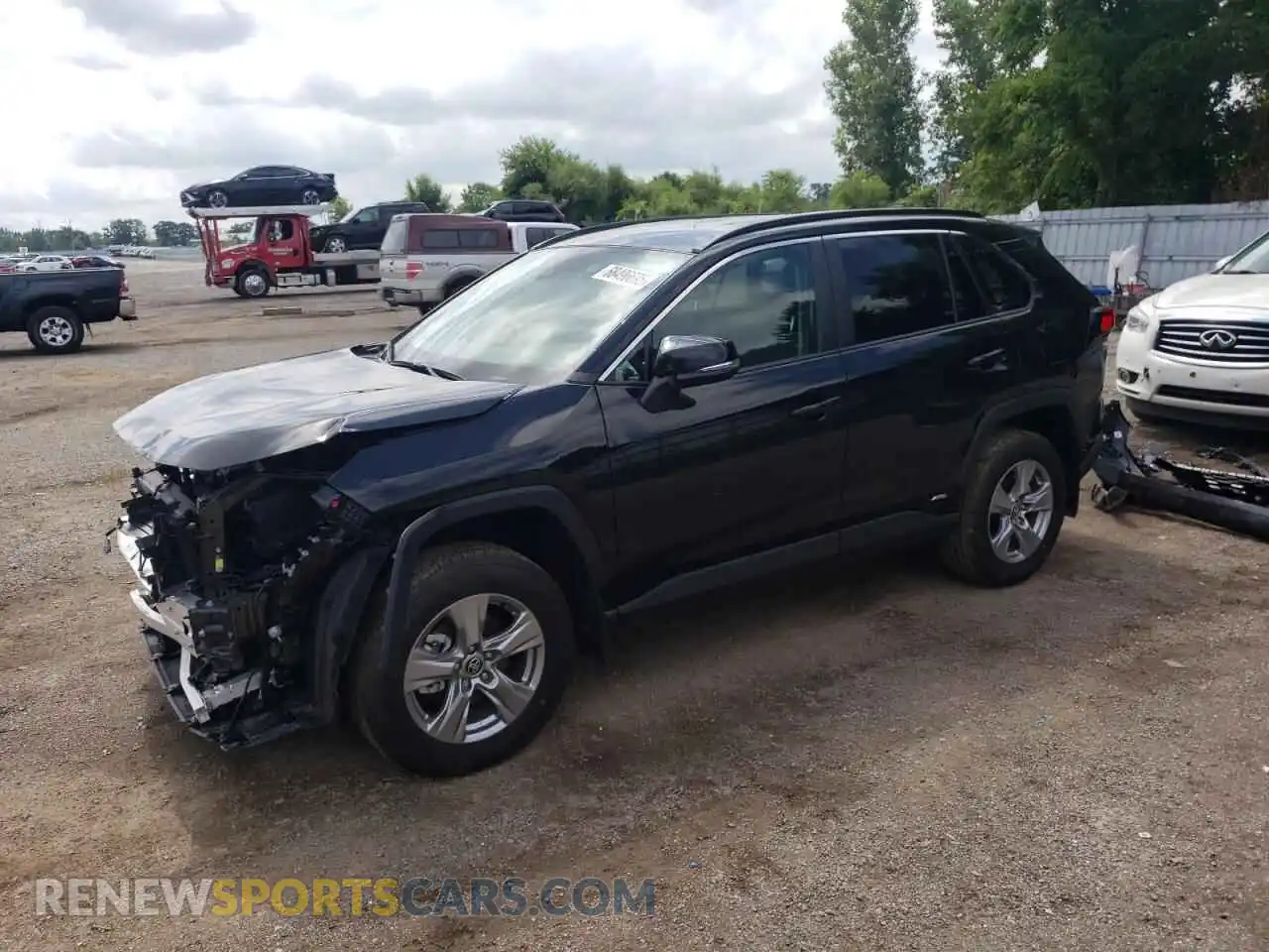 1 Photograph of a damaged car 2T3BWRFV7SW276057 TOYOTA RAV4 2025