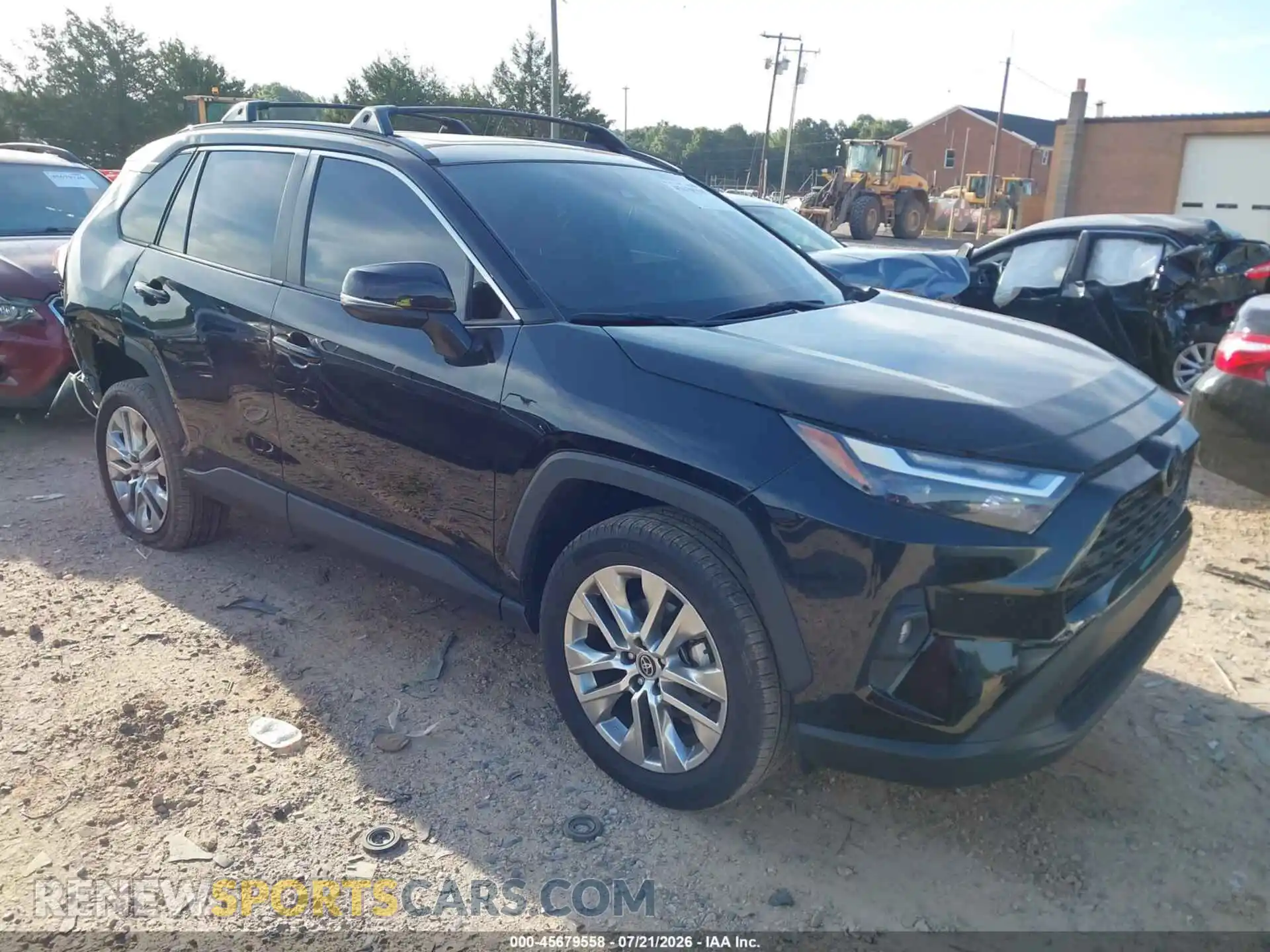 1 Photograph of a damaged car 2T3C1RFV0SW372258 TOYOTA RAV4 2025