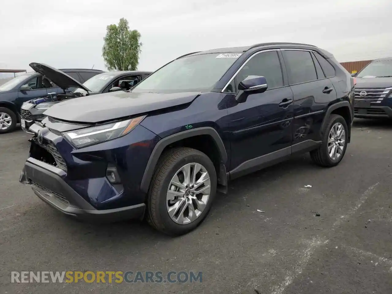 1 Photograph of a damaged car 2T3C1RFV0SW377816 TOYOTA RAV4 2025