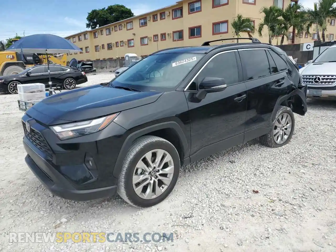 1 fotografías del automóvil dañado 2T3C1RFV1SC314757 TOYOTA RAV4 2025