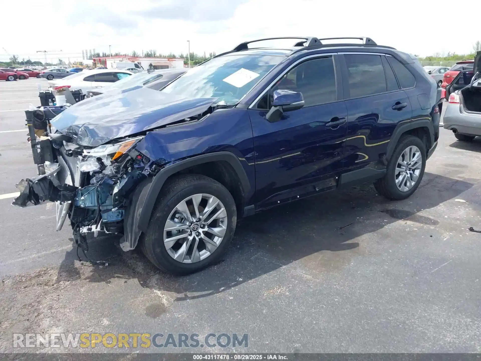 2 Photograph of a damaged car 2T3C1RFV1SW376030 TOYOTA RAV4 2025