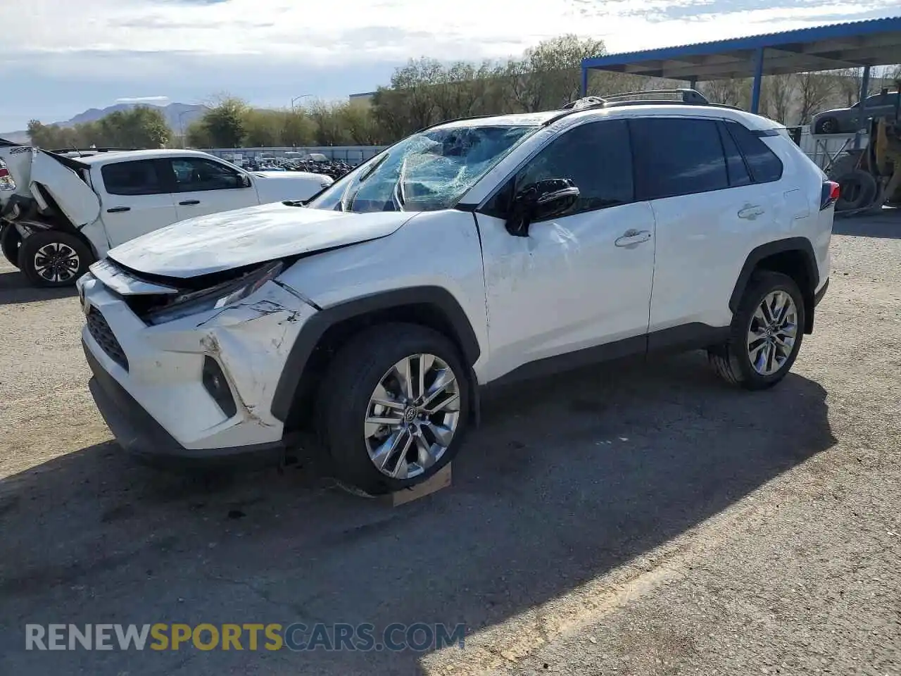 1 Photograph of a damaged car 2T3C1RFV1SW382393 TOYOTA RAV4 2025