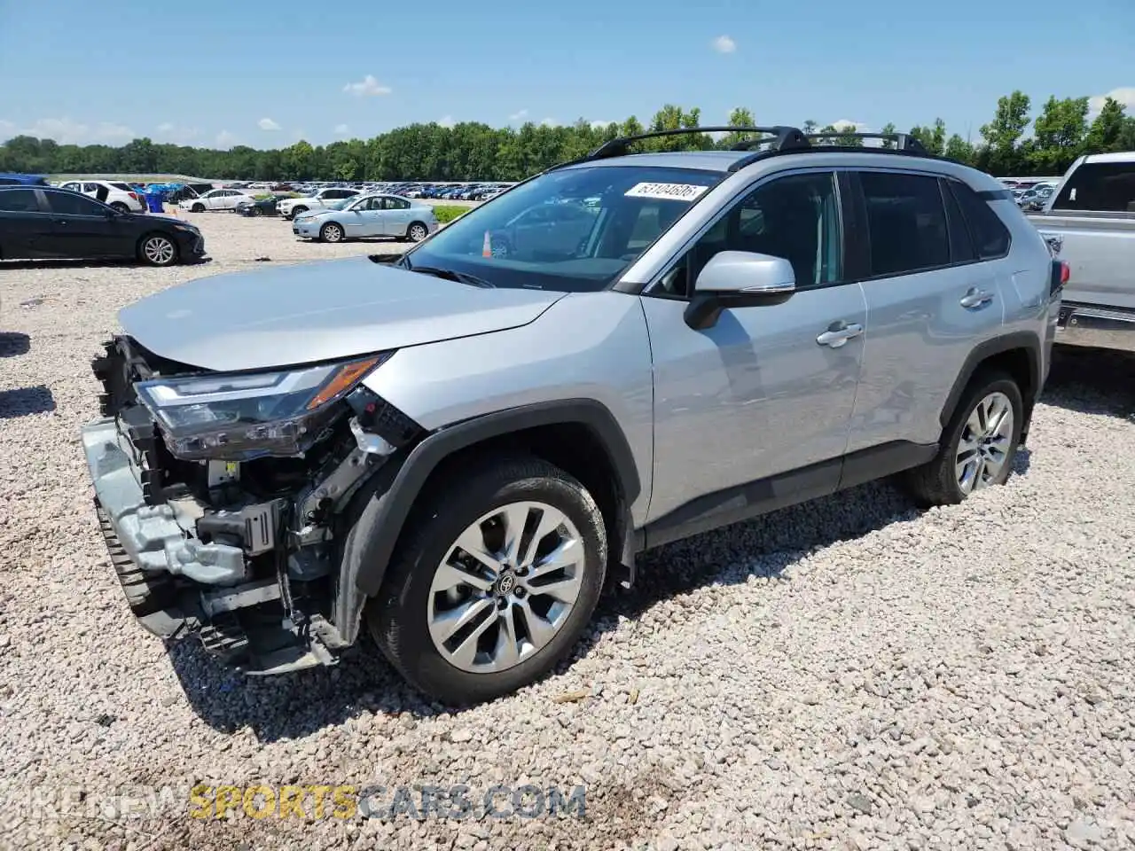 2 Photograph of a damaged car 2T3C1RFV1SW421287 TOYOTA RAV4 2025