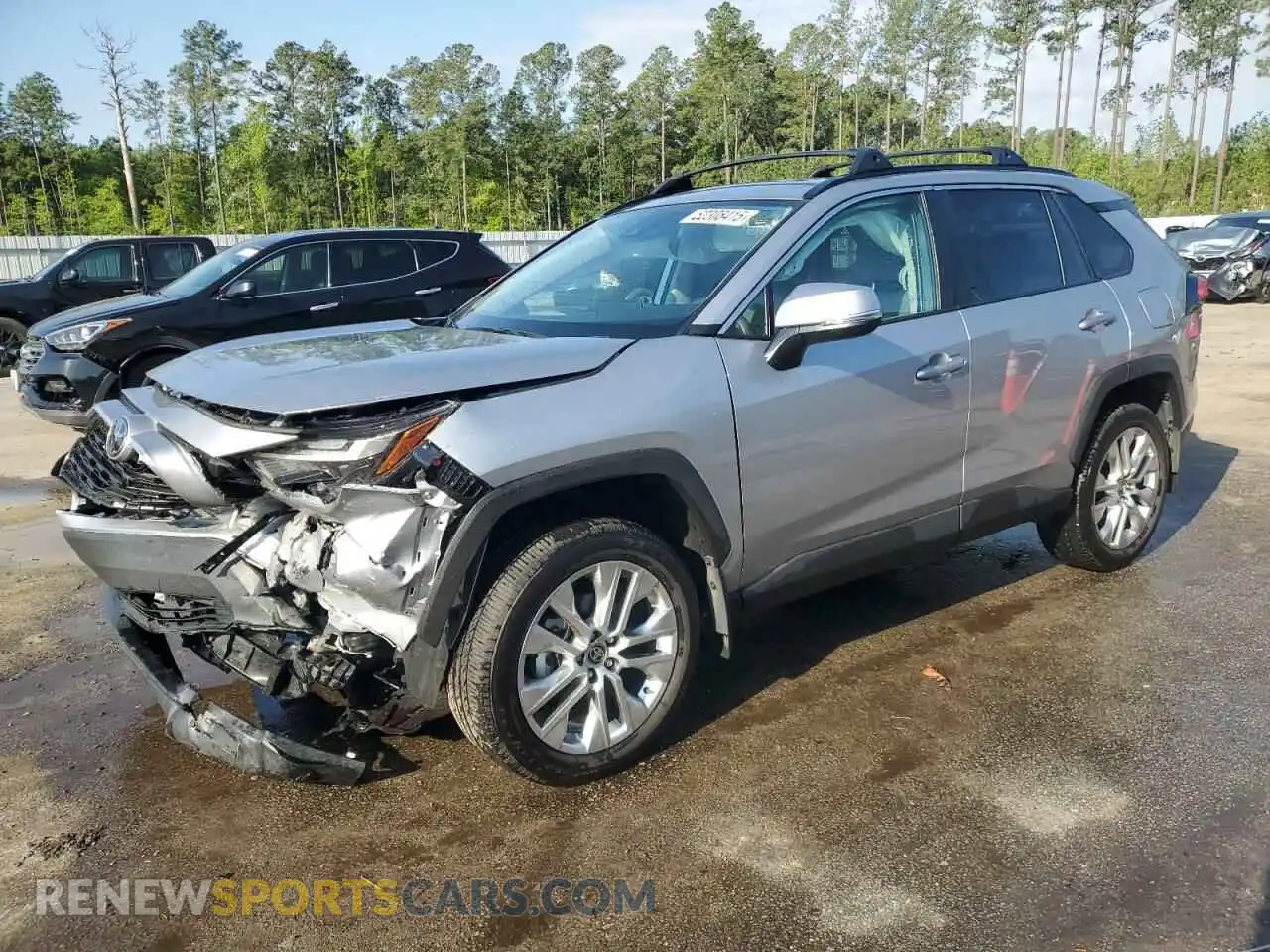 1 Photograph of a damaged car 2T3C1RFV2SC308112 TOYOTA RAV4 2025