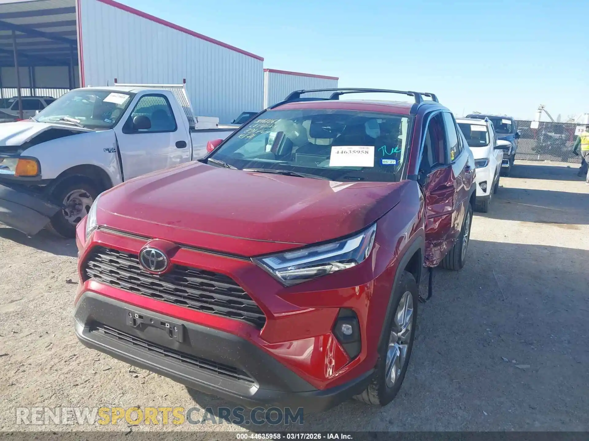 2 Photograph of a damaged car 2T3C1RFV2SW394889 TOYOTA RAV4 2025