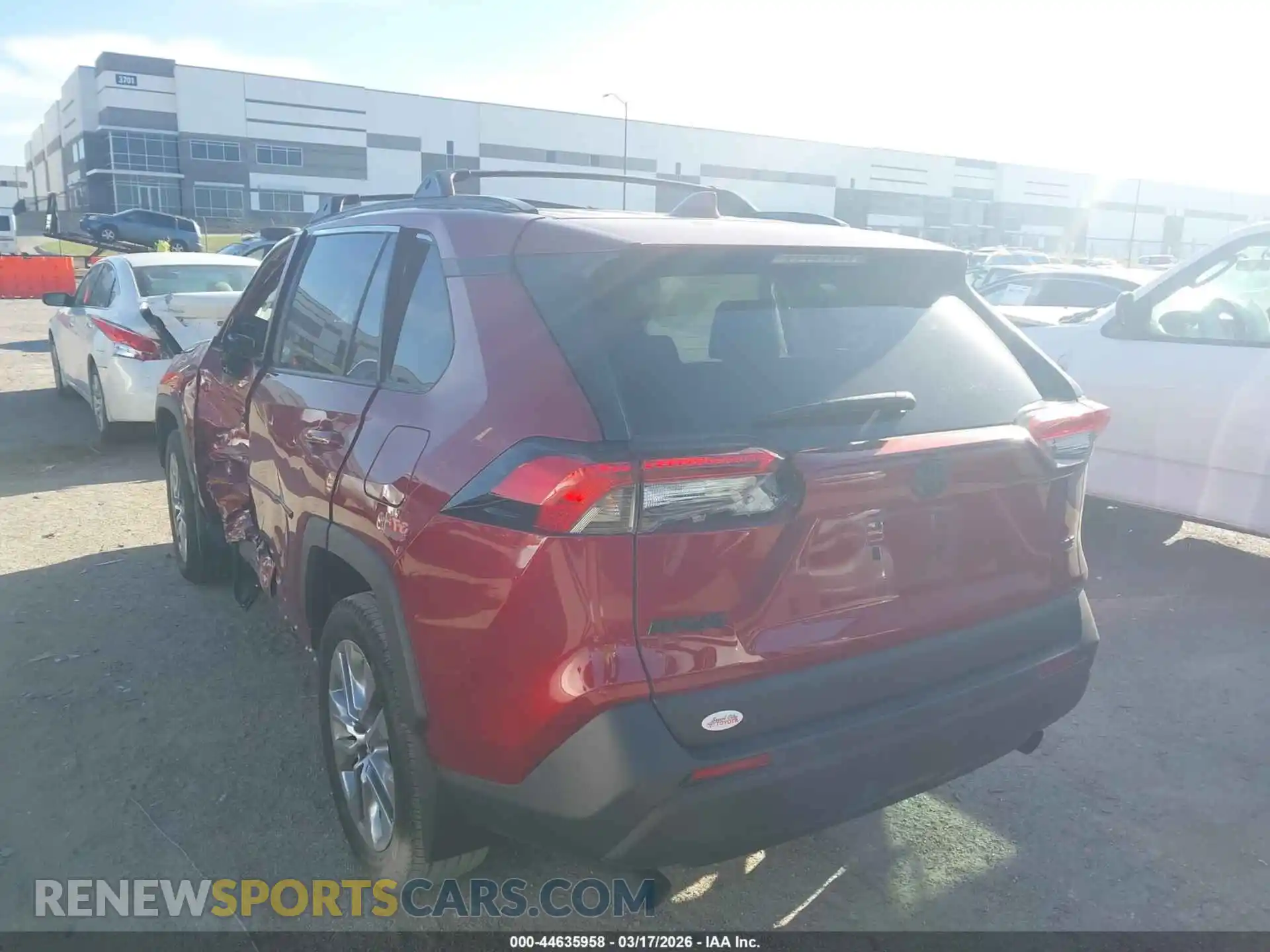 3 Photograph of a damaged car 2T3C1RFV2SW394889 TOYOTA RAV4 2025