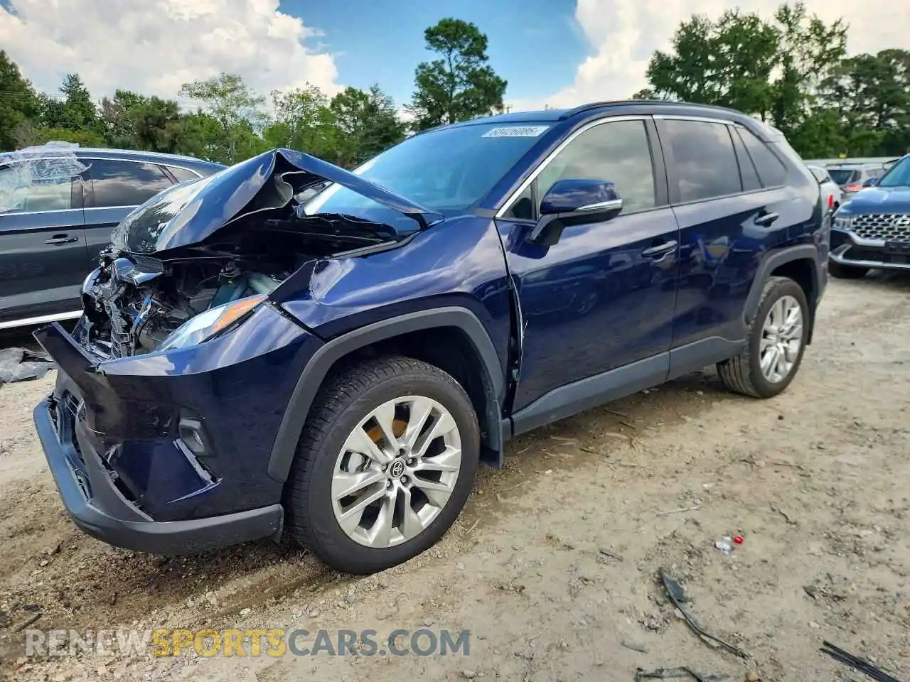 1 Photograph of a damaged car 2T3C1RFV3SW377440 TOYOTA RAV4 2025