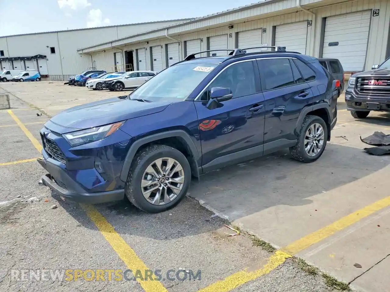 1 Photograph of a damaged car 2T3C1RFV3SW415796 TOYOTA RAV4 2025