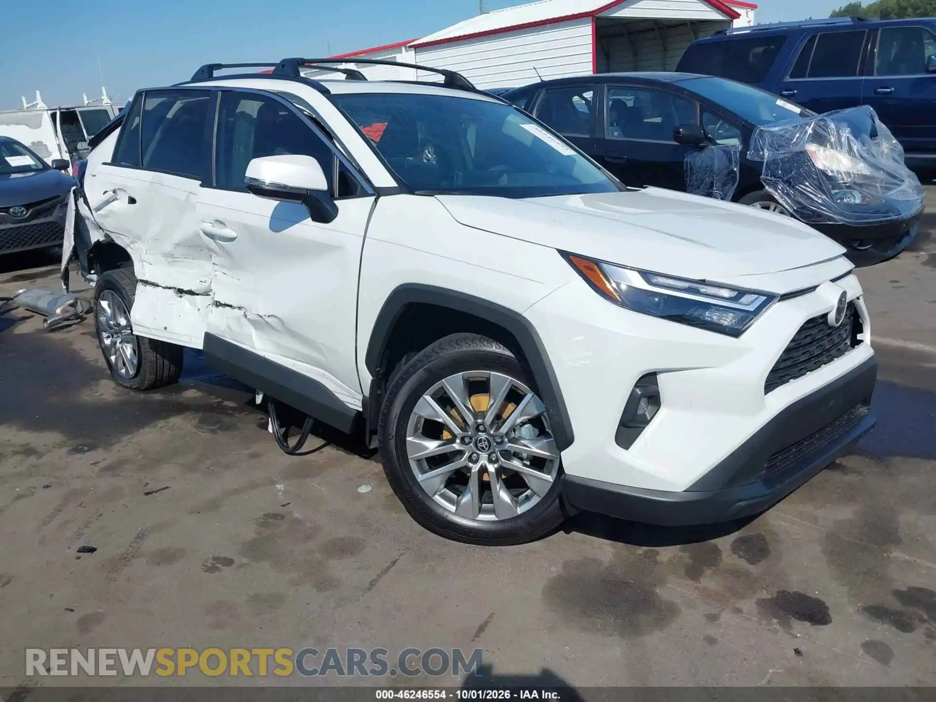 1 Photograph of a damaged car 2T3C1RFV3SW443971 TOYOTA RAV4 2025