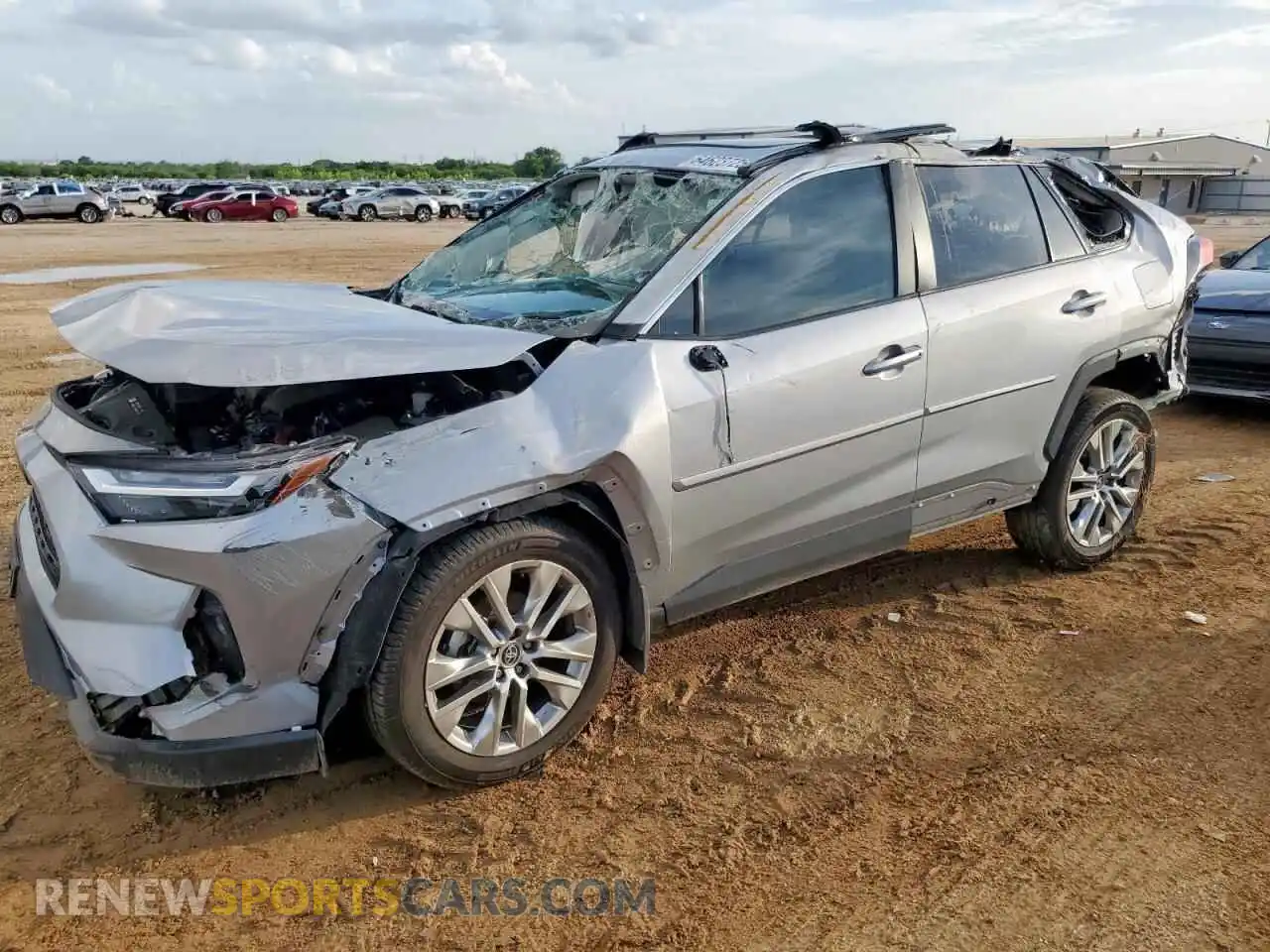 1 Photograph of a damaged car 2T3C1RFV4SW373459 TOYOTA RAV4 2025