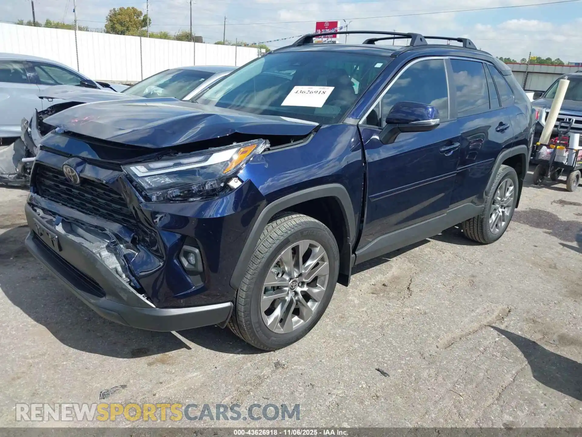 2 Photograph of a damaged car 2T3C1RFV4SW428623 TOYOTA RAV4 2025