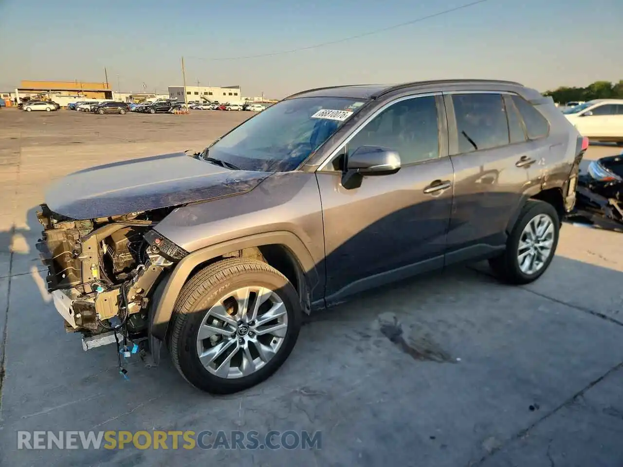 1 Photograph of a damaged car 2T3C1RFV5SC345252 TOYOTA RAV4 2025