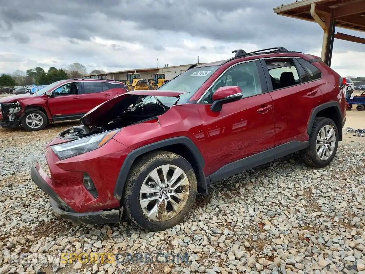 1 Photograph of a damaged car 2T3C1RFV6SW379411 TOYOTA RAV4 2025
