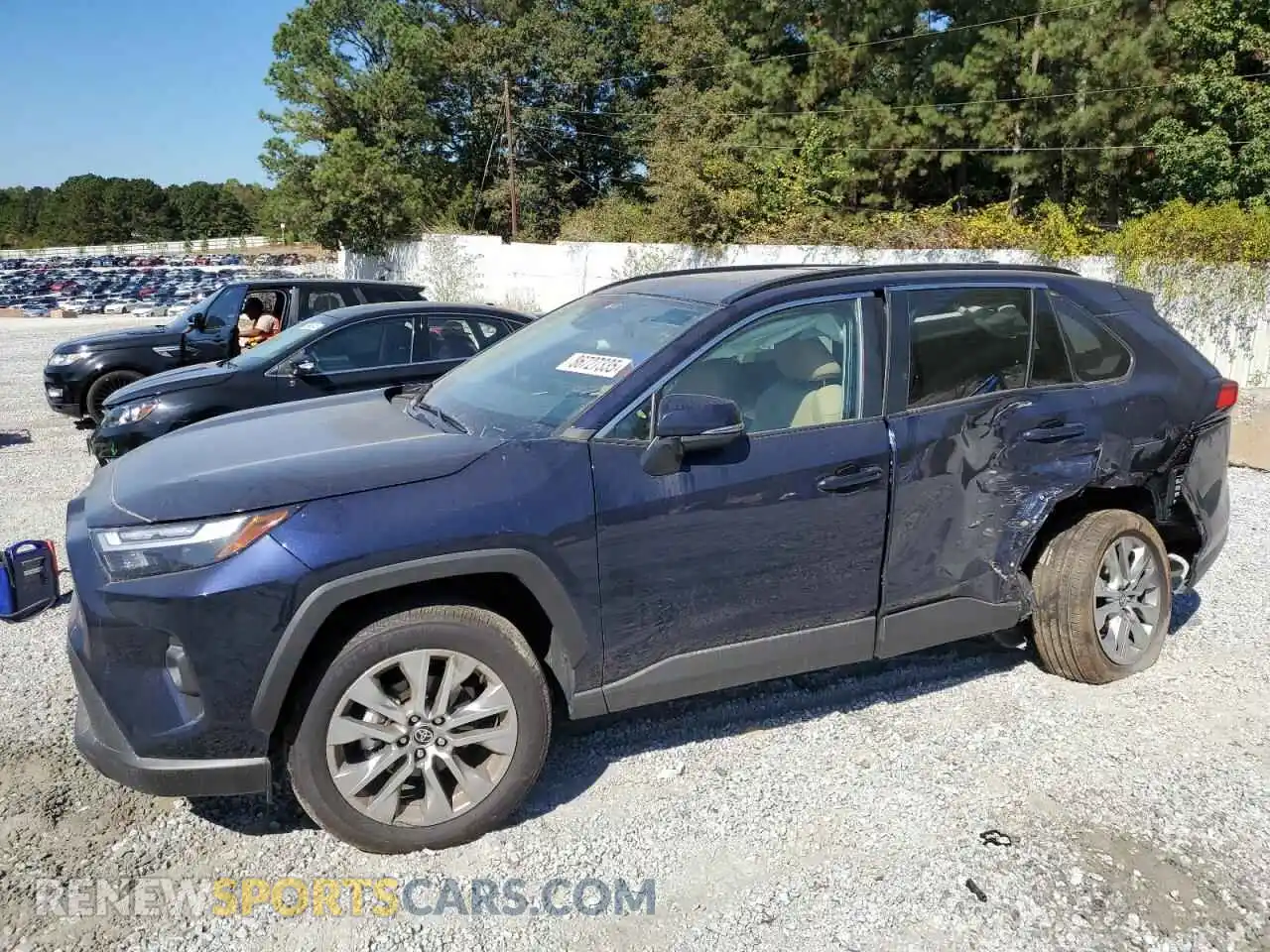 1 Photograph of a damaged car 2T3C1RFV6SW382373 TOYOTA RAV4 2025