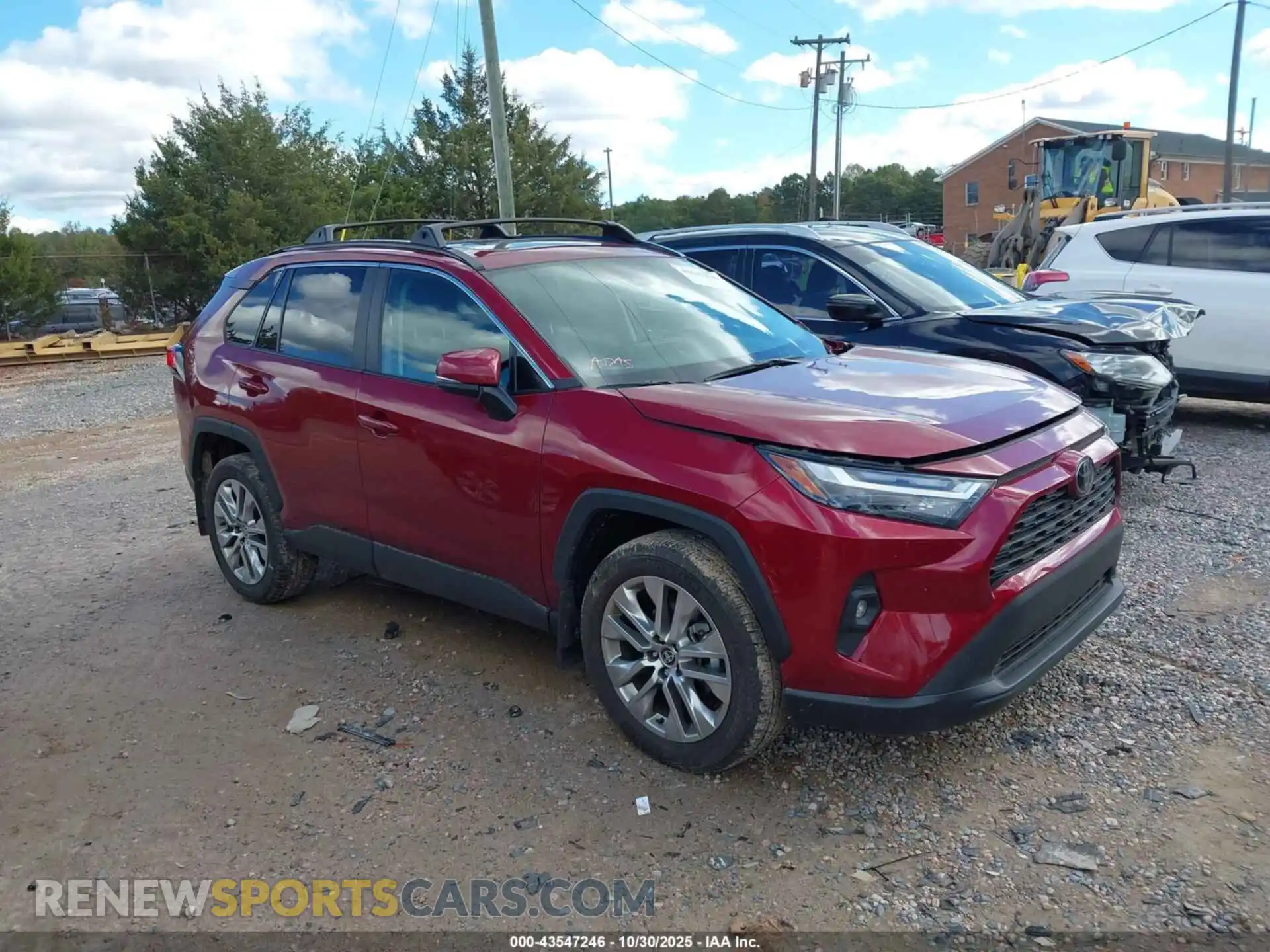 1 Photograph of a damaged car 2T3C1RFV6SW385130 TOYOTA RAV4 2025