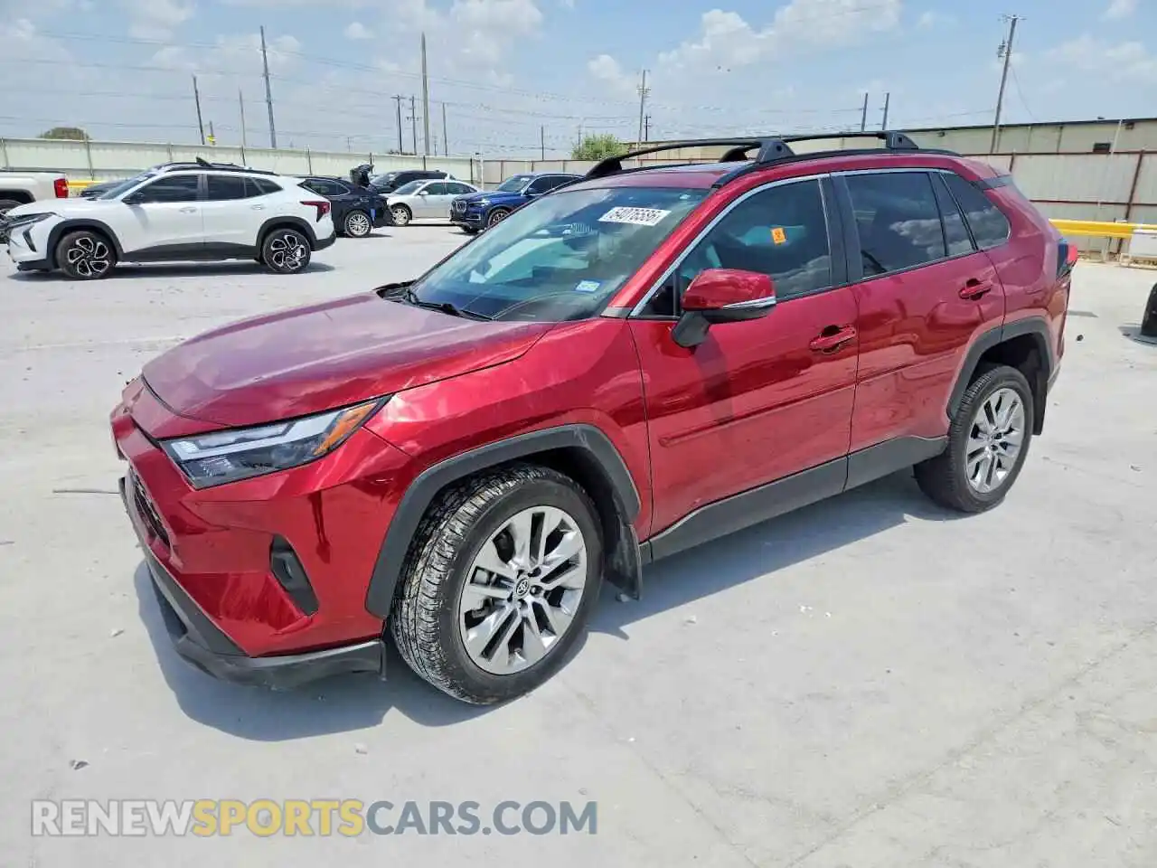 1 Photograph of a damaged car 2T3C1RFV6SW401553 TOYOTA RAV4 2025