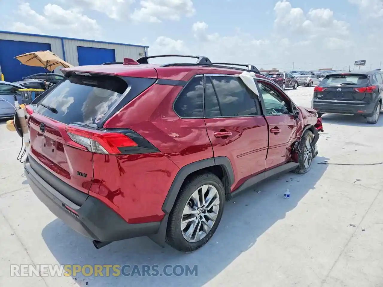 3 Photograph of a damaged car 2T3C1RFV6SW401553 TOYOTA RAV4 2025