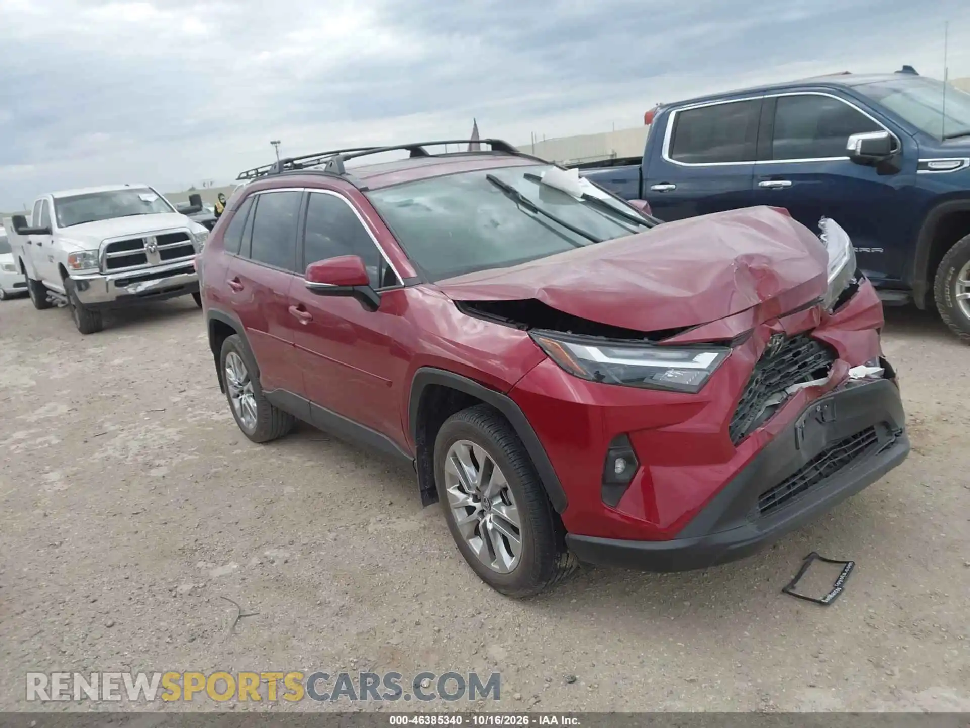 1 Photograph of a damaged car 2T3C1RFV6SW409698 TOYOTA RAV4 2025