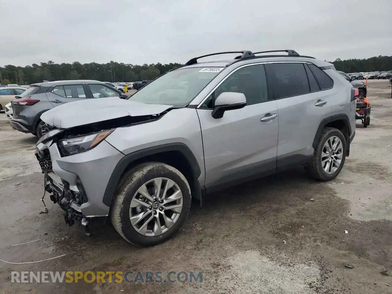 1 Photograph of a damaged car 2T3C1RFV6SW422418 TOYOTA RAV4 2025