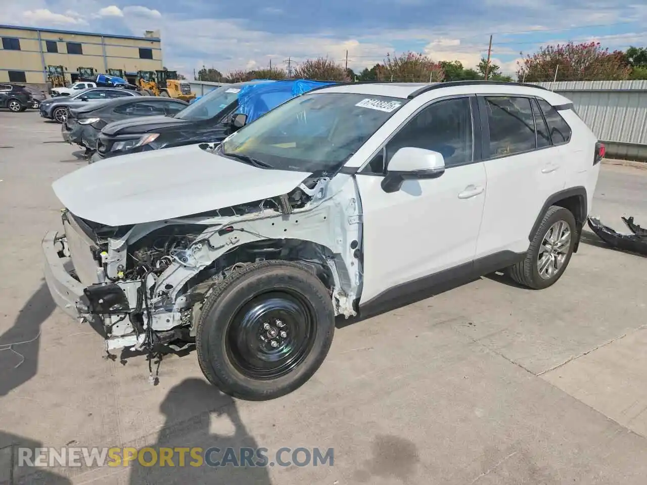 1 Photograph of a damaged car 2T3C1RFV7SW376775 TOYOTA RAV4 2025