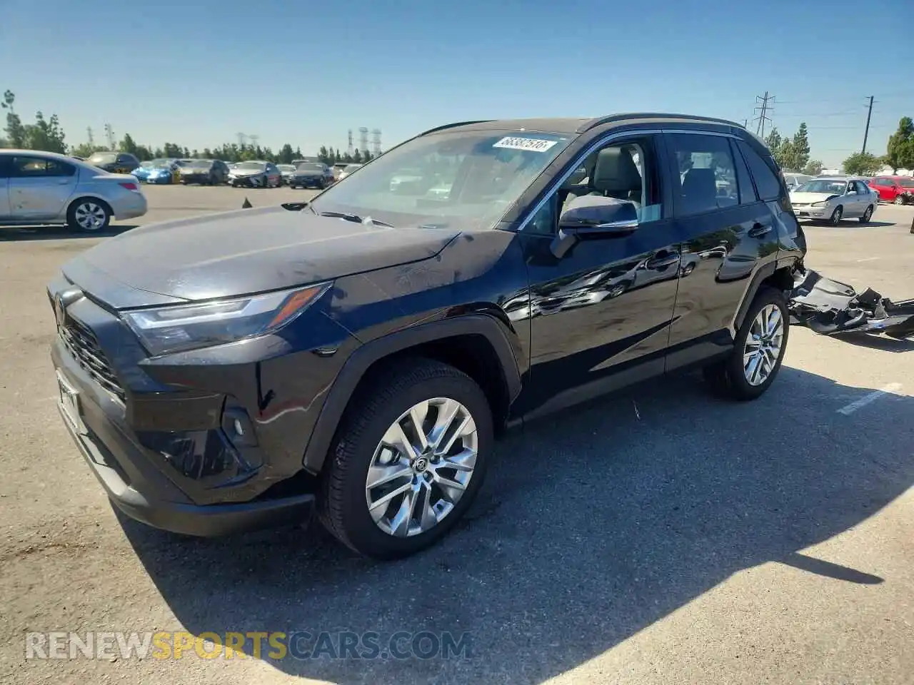 1 Photograph of a damaged car 2T3C1RFV8SC359372 TOYOTA RAV4 2025