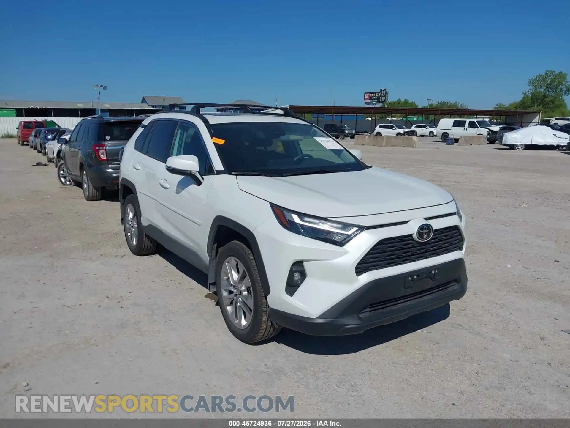 1 Photograph of a damaged car 2T3C1RFV8SW381290 TOYOTA RAV4 2025