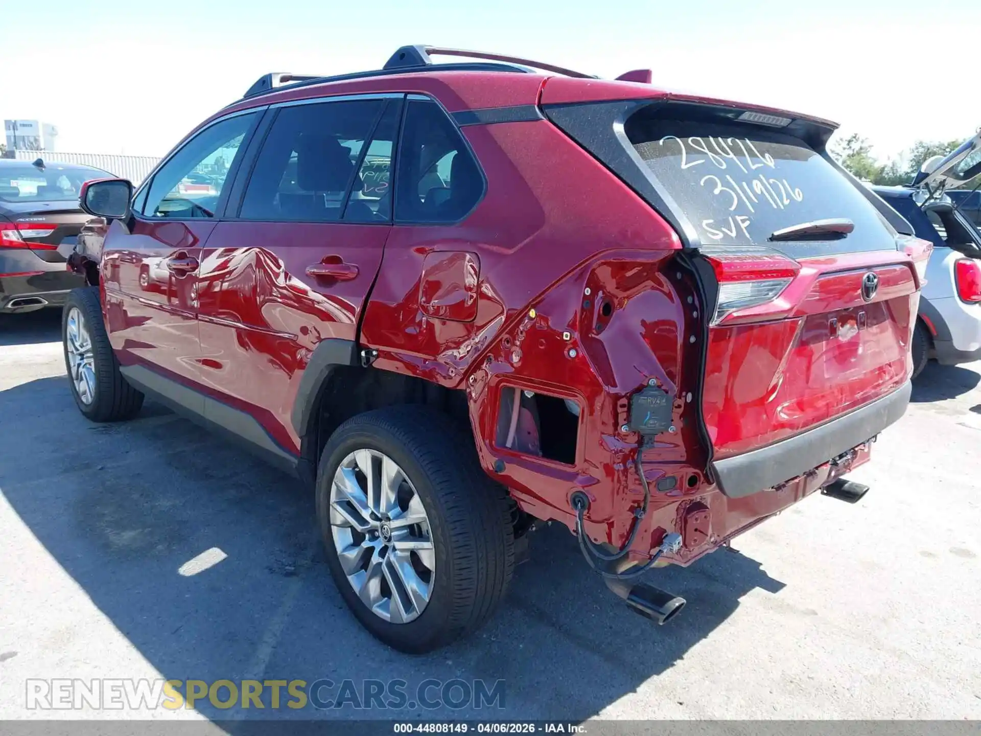 3 fotografías del automóvil dañado 2T3C1RFV8SW389275 TOYOTA RAV4 2025
