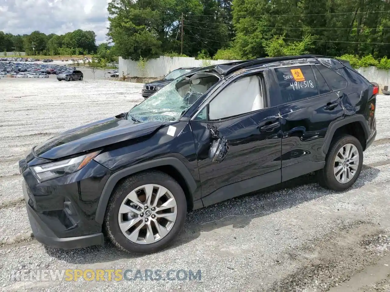 1 Photograph of a damaged car 2T3C1RFVXSW373756 TOYOTA RAV4 2025