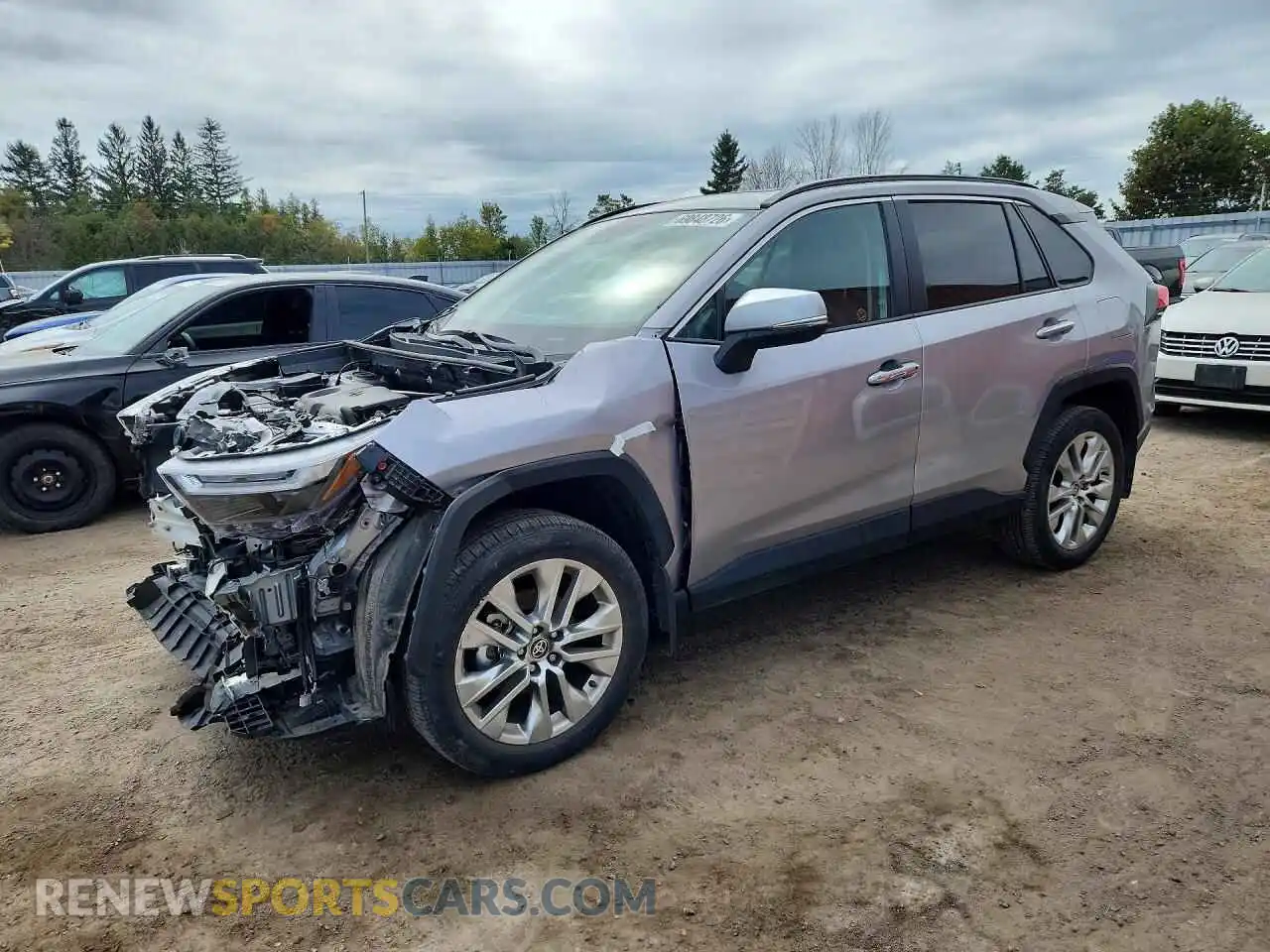 1 Photograph of a damaged car 2T3D1RFV0SC556007 TOYOTA RAV4 2025
