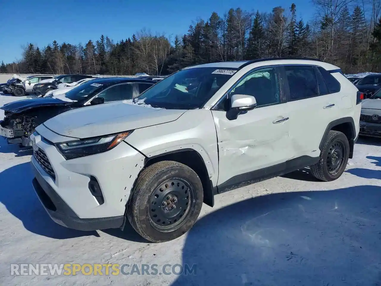 1 Photograph of a damaged car 2T3DWRFV3SW284651 TOYOTA RAV4 2025