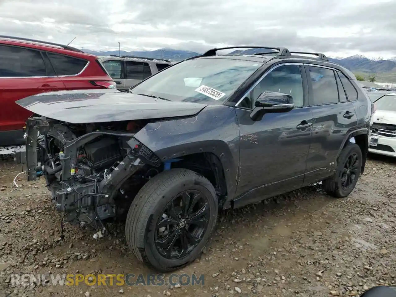1 Photograph of a damaged car 2T3E6RFV8SW085230 TOYOTA RAV4 2025