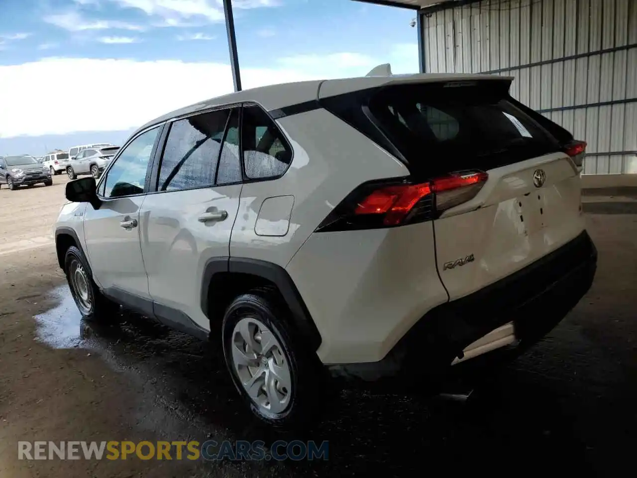 2 Photograph of a damaged car 2T3F1RFV0SW536279 TOYOTA RAV4 2025