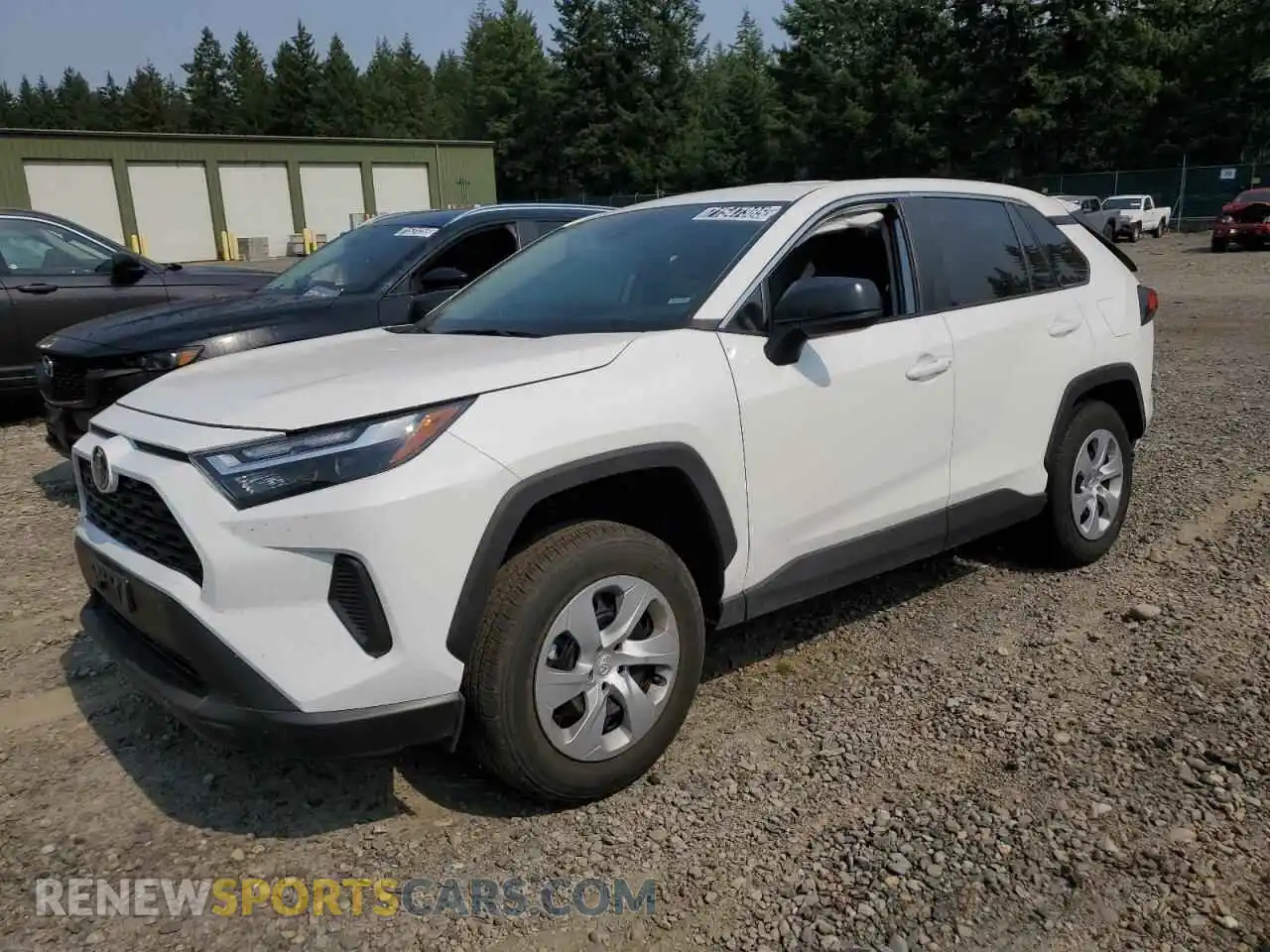 1 Photograph of a damaged car 2T3F1RFV0SW536363 TOYOTA RAV4 2025