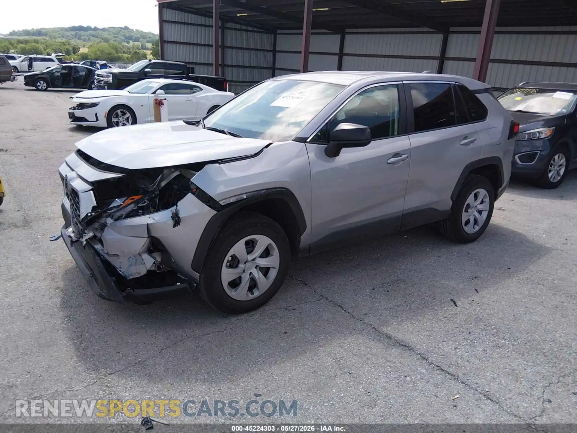2 Photograph of a damaged car 2T3F1RFV0SW586194 TOYOTA RAV4 2025