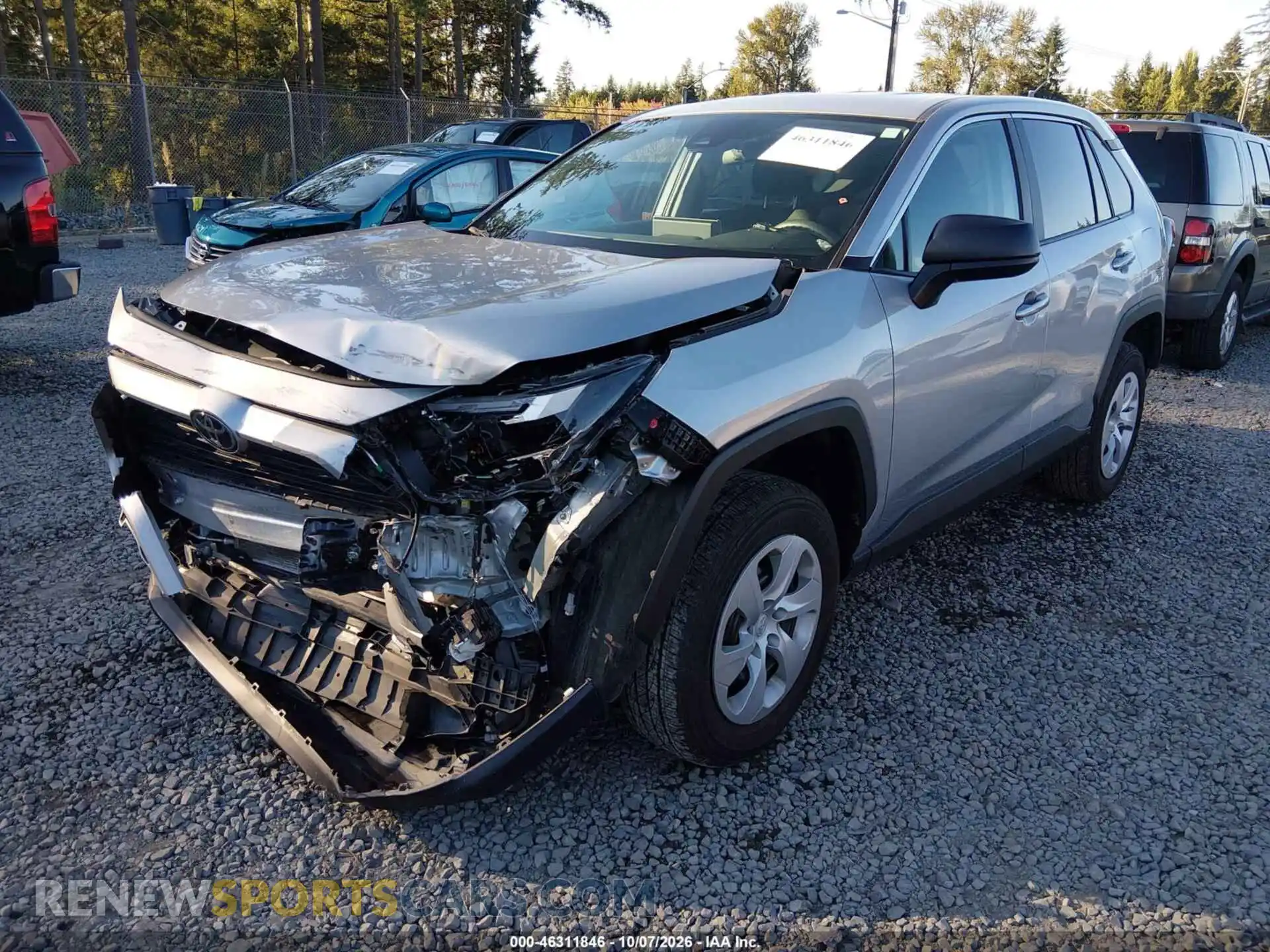 2 Photograph of a damaged car 2T3F1RFV2SW547042 TOYOTA RAV4 2025