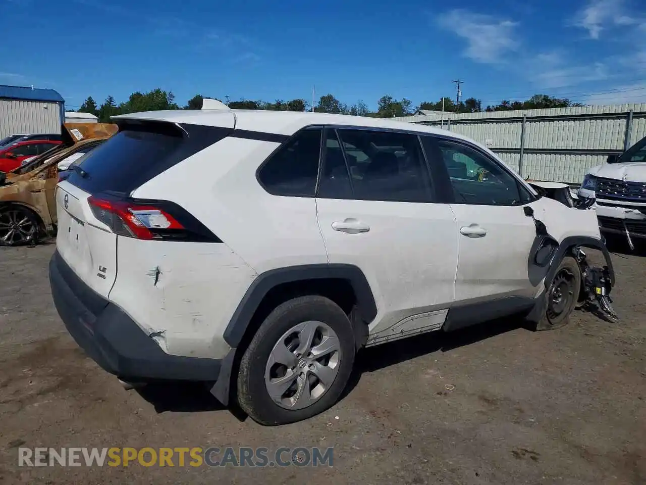 3 Фотография поврежденного автомобиля 2T3F1RFV2SW629238 TOYOTA RAV4 2025