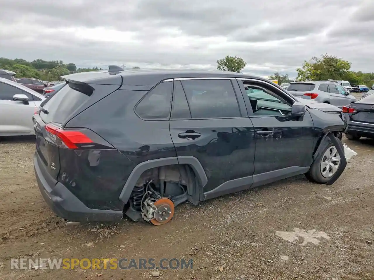 3 Фотография поврежденного автомобиля 2T3F1RFV3SW545882 TOYOTA RAV4 2025